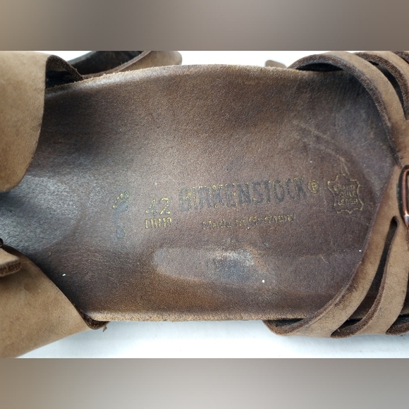 Birkenstock Bali Oiled Habana Leather Sandals, Women Size 11, EU Size 42 - Picture 7 of 9